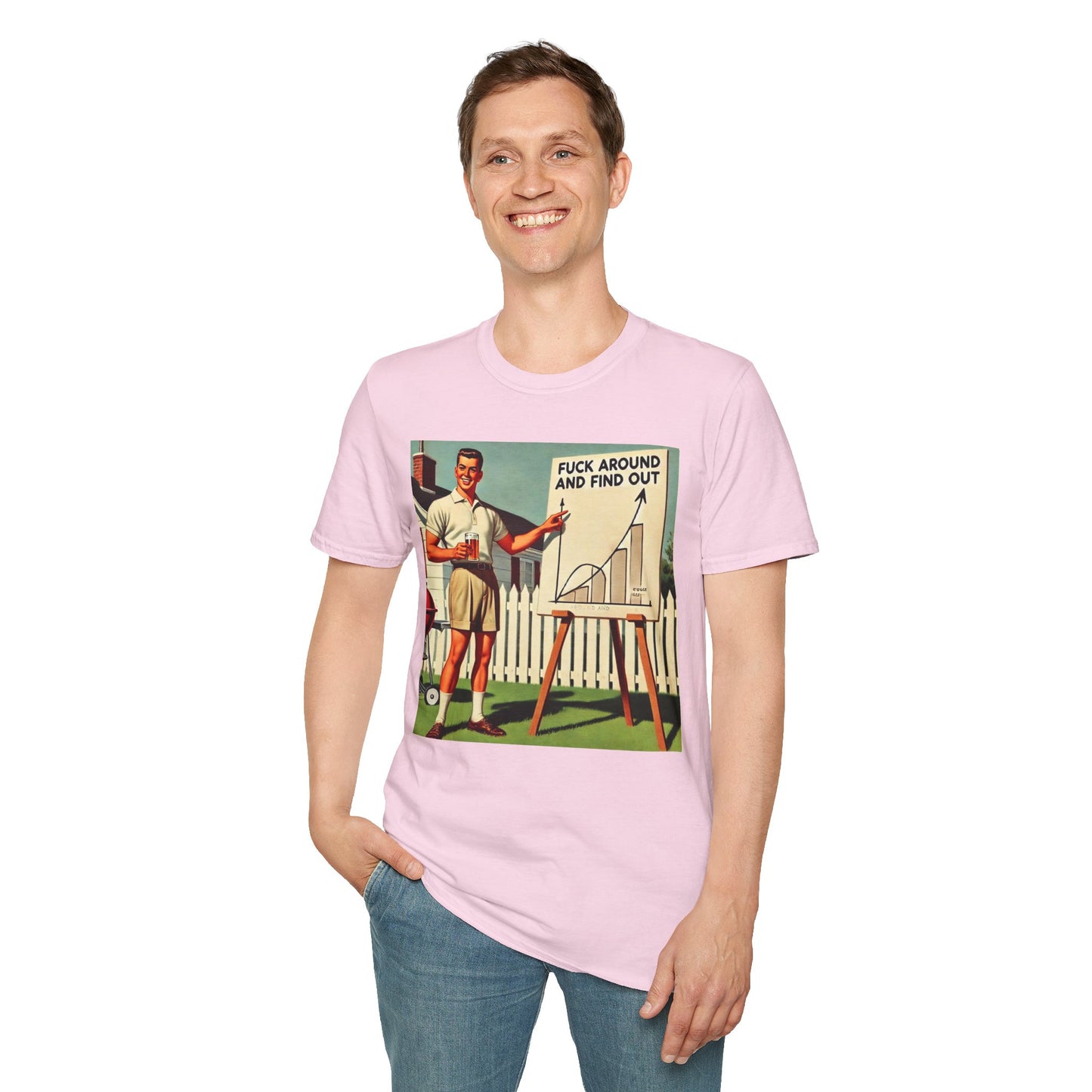 F**K Around And Find Out Shirt Offensive T Shirts For Men Guys Funny Graphic Shirt Vintage Shirt F Around Find Out Rude Tee Novelty Humor