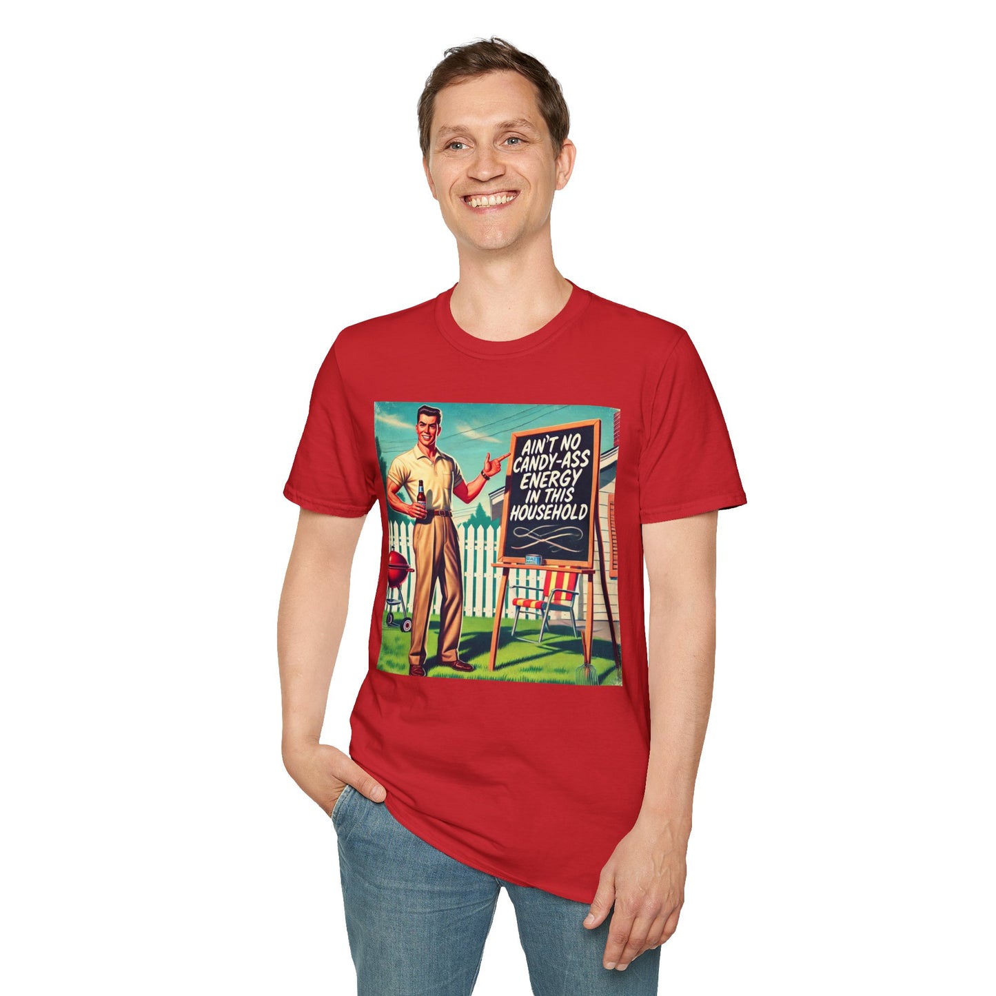 Ain't No Candy-A** Energy Shirt Offensive T Shirts For Men Guys Funny Graphic Shirt Vintage Shirt No Candy-A** Energy Rude Tee Novelty Humor
