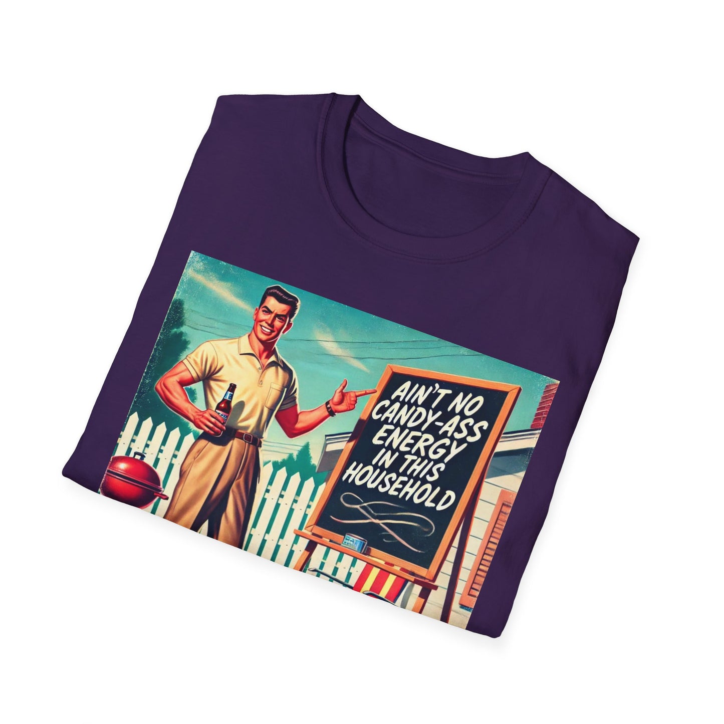 Ain't No Candy-A** Energy Shirt Offensive T Shirts For Men Guys Funny Graphic Shirt Vintage Shirt No Candy-A** Energy Rude Tee Novelty Humor