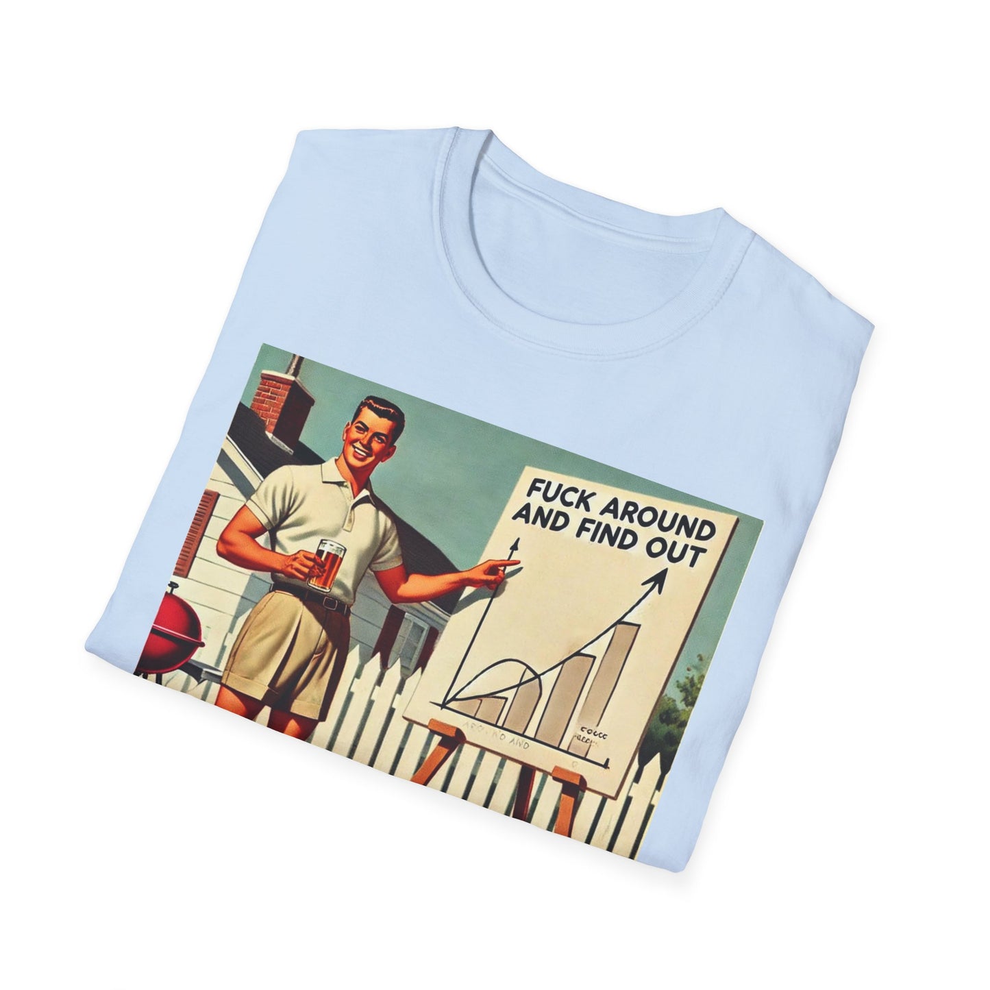 F**K Around And Find Out Shirt Offensive T Shirts For Men Guys Funny Graphic Shirt Vintage Shirt F Around Find Out Rude Tee Novelty Humor