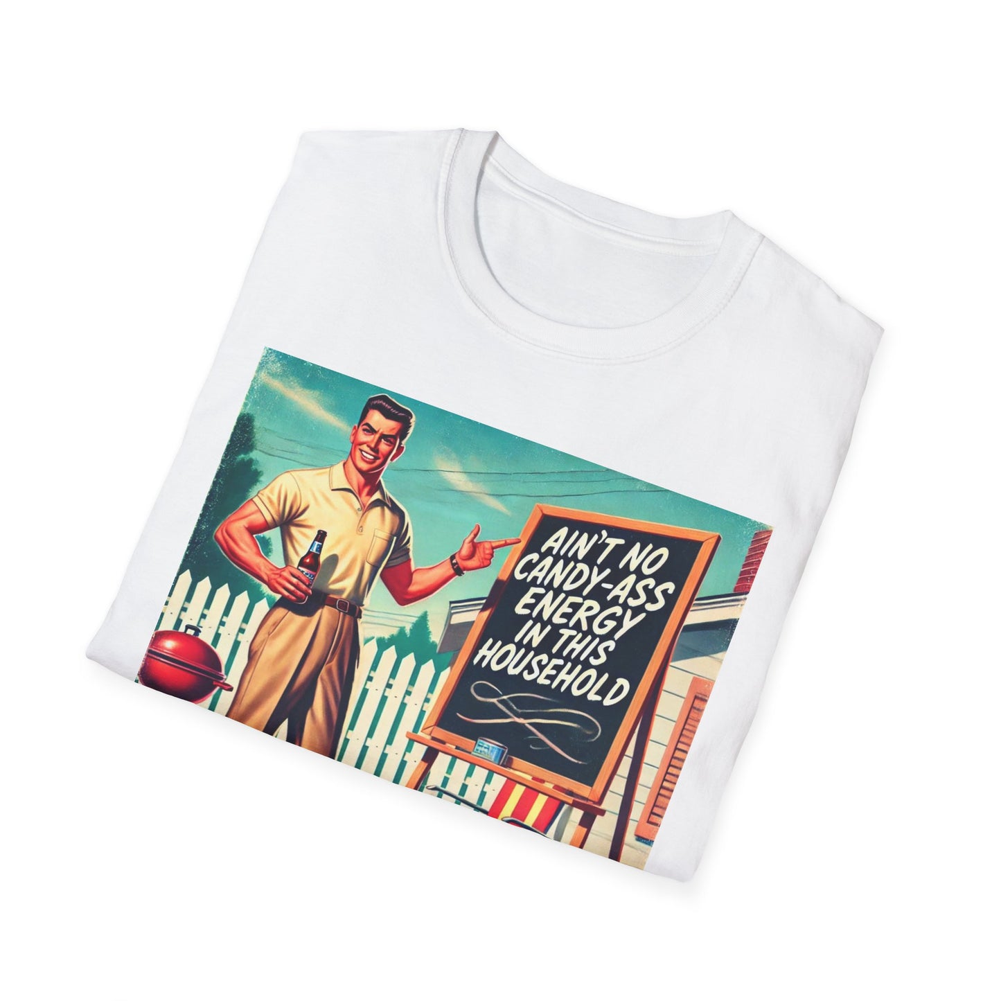 Ain't No Candy-A** Energy Shirt Offensive T Shirts For Men Guys Funny Graphic Shirt Vintage Shirt No Candy-A** Energy Rude Tee Novelty Humor