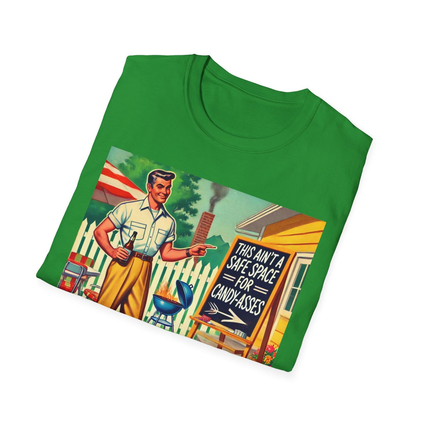 Rude Shirt Offensive T Shirts For Men Guys Funny Graphic Shirt Vintage Shirt Candy-A**es Rude Tee Novelty Humor
