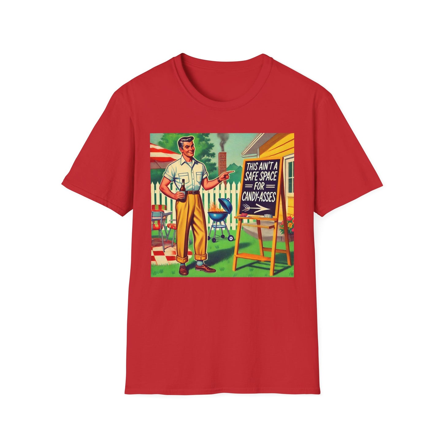 Rude Shirt Offensive T Shirts For Men Guys Funny Graphic Shirt Vintage Shirt Candy-A**es Rude Tee Novelty Humor