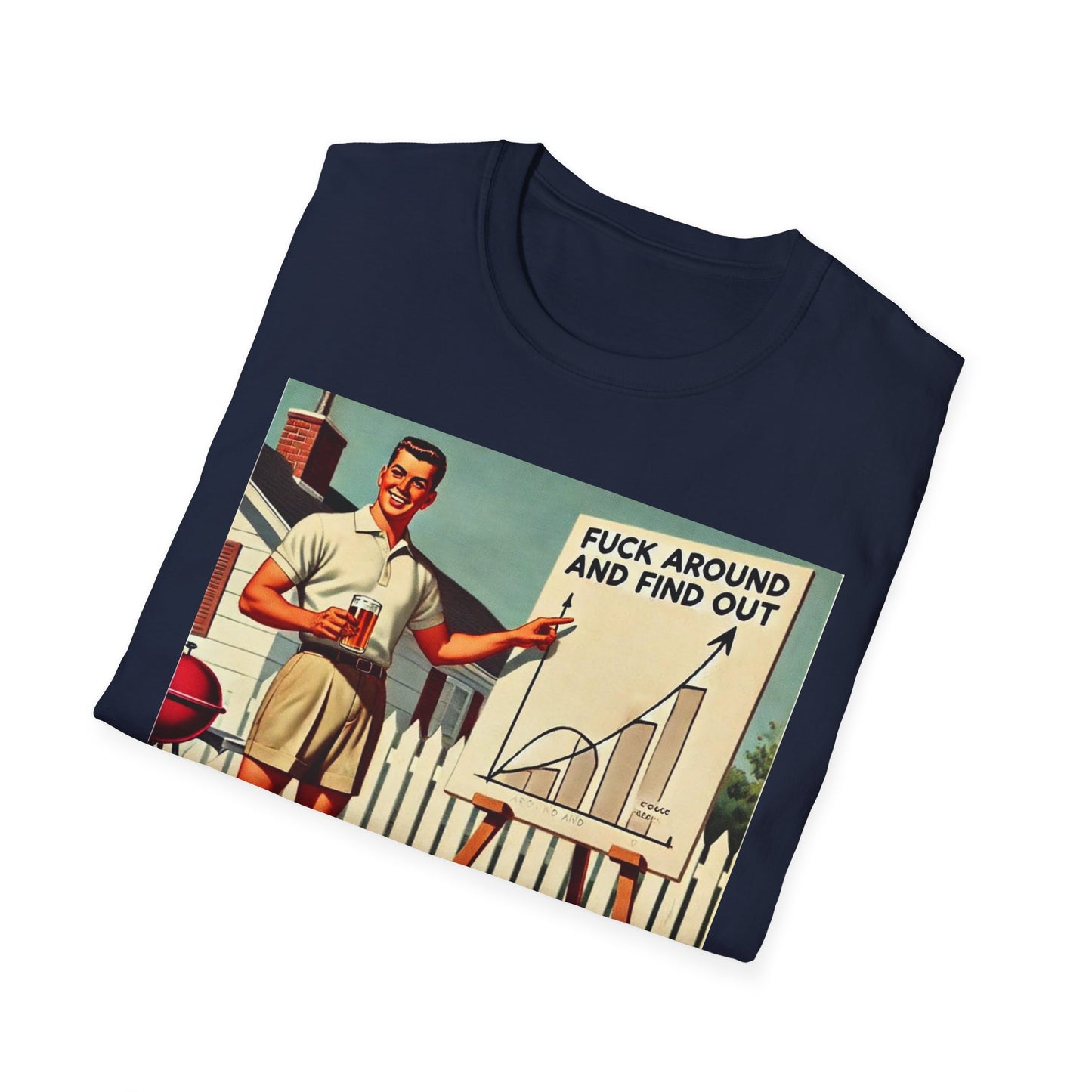 F**K Around And Find Out Shirt Offensive T Shirts For Men Guys Funny Graphic Shirt Vintage Shirt F Around Find Out Rude Tee Novelty Humor