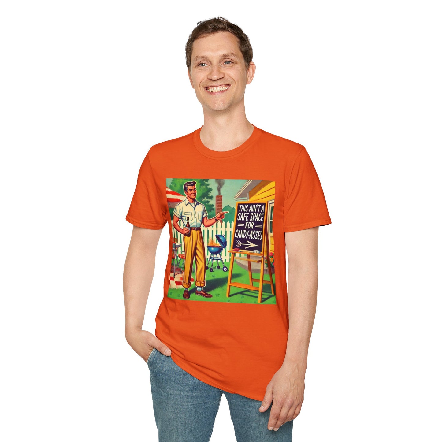 Rude Shirt Offensive T Shirts For Men Guys Funny Graphic Shirt Vintage Shirt Candy-A**es Rude Tee Novelty Humor