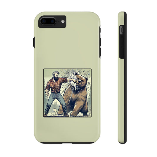 Man vs Bear Phone Case