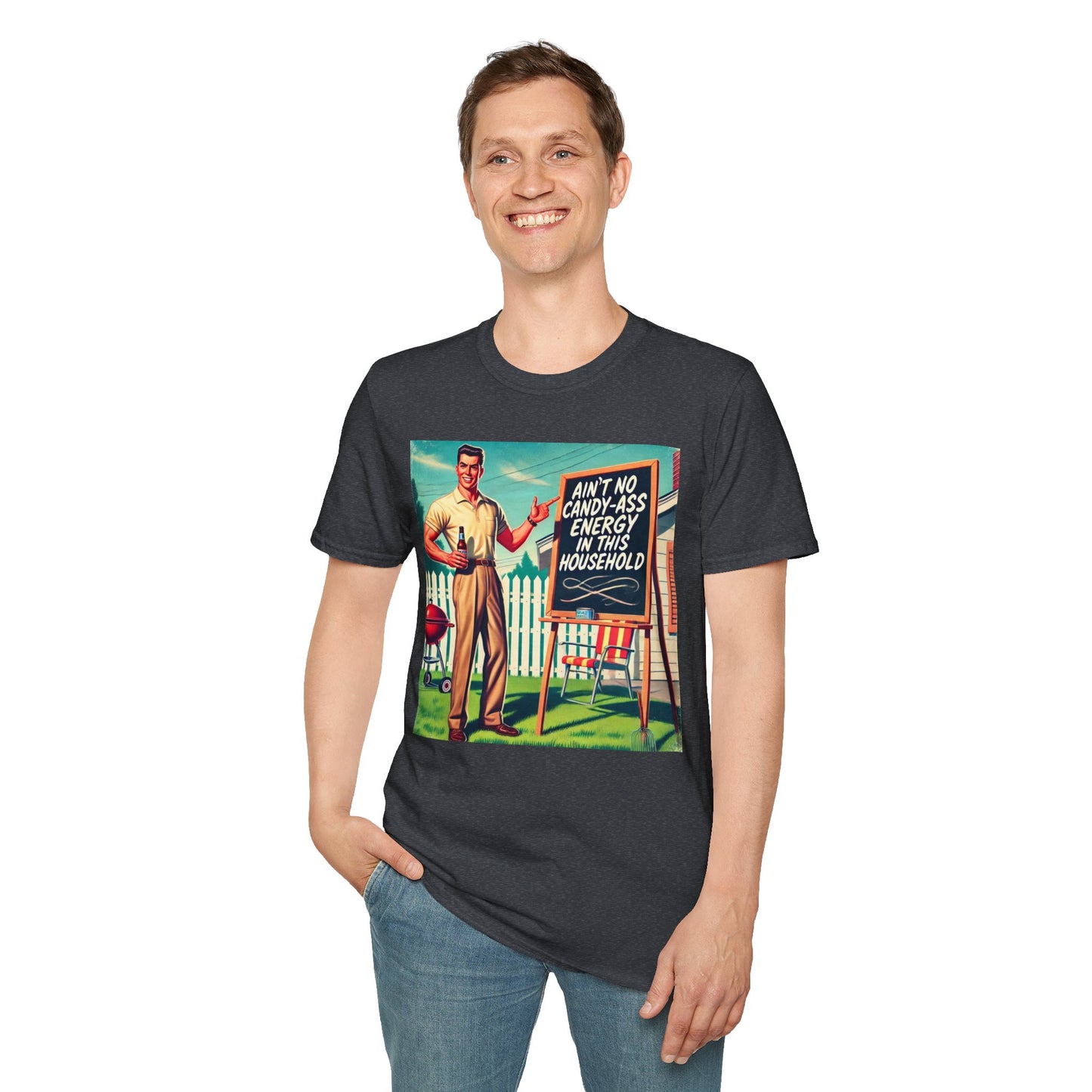 Ain't No Candy-A** Energy Shirt Offensive T Shirts For Men Guys Funny Graphic Shirt Vintage Shirt No Candy-A** Energy Rude Tee Novelty Humor