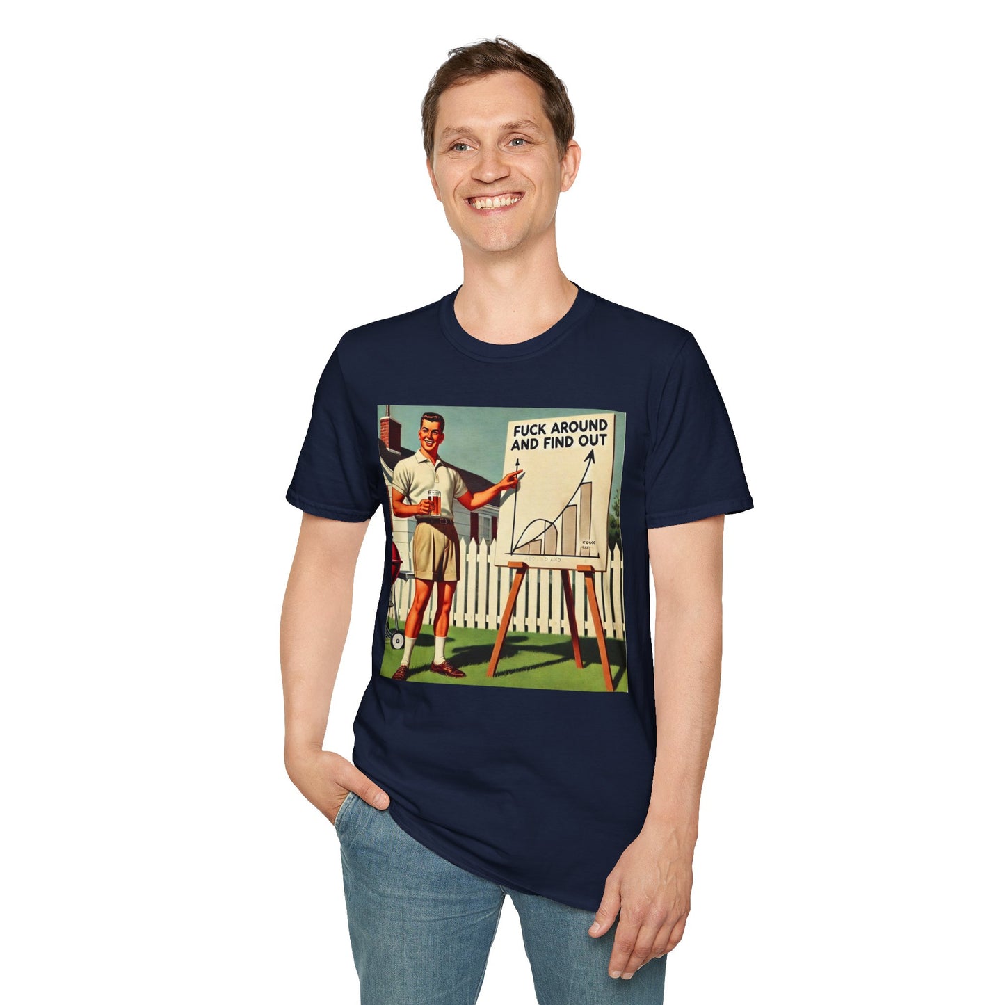 F**K Around And Find Out Shirt Offensive T Shirts For Men Guys Funny Graphic Shirt Vintage Shirt F Around Find Out Rude Tee Novelty Humor