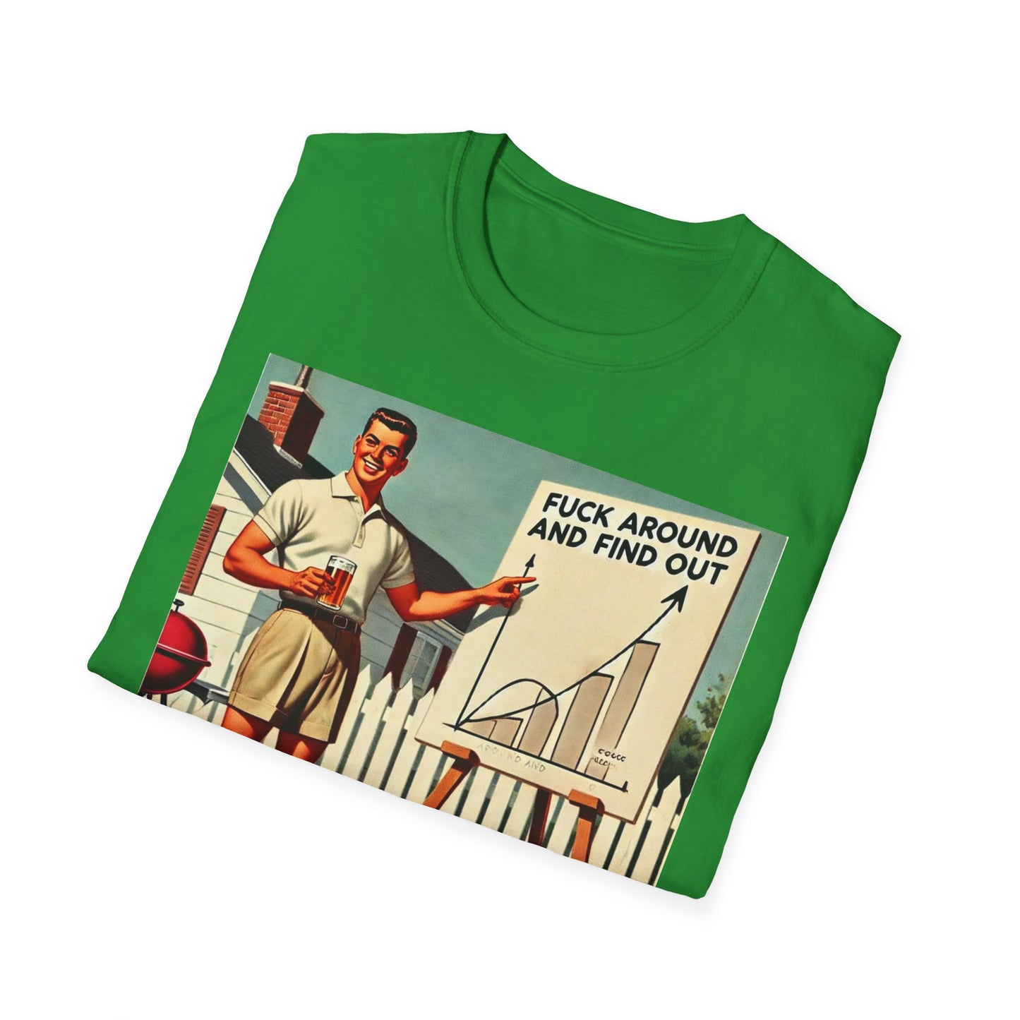 F**K Around And Find Out Shirt Offensive T Shirts For Men Guys Funny Graphic Shirt Vintage Shirt F Around Find Out Rude Tee Novelty Humor