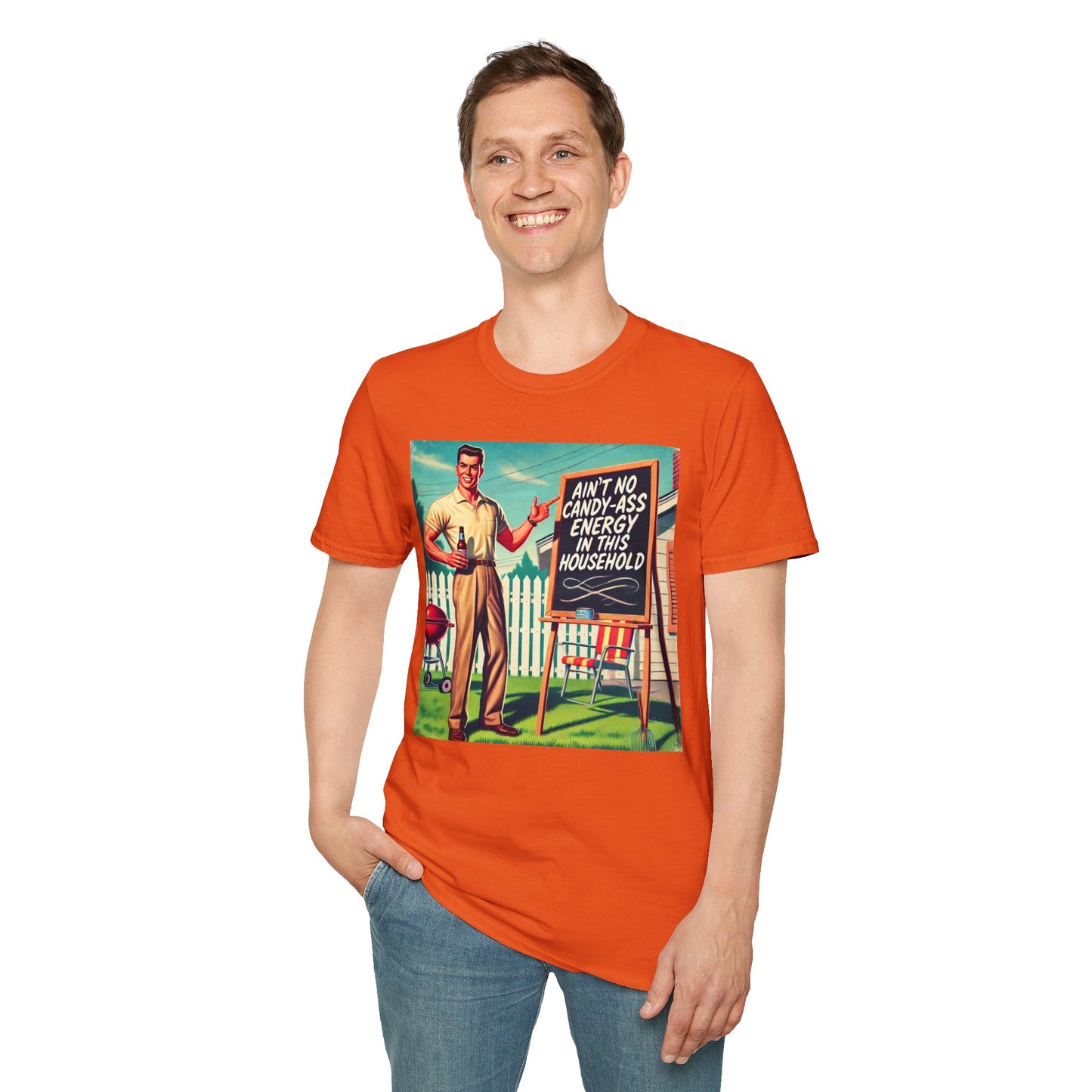 Ain't No Candy-A** Energy Shirt Offensive T Shirts For Men Guys Funny Graphic Shirt Vintage Shirt No Candy-A** Energy Rude Tee Novelty Humor