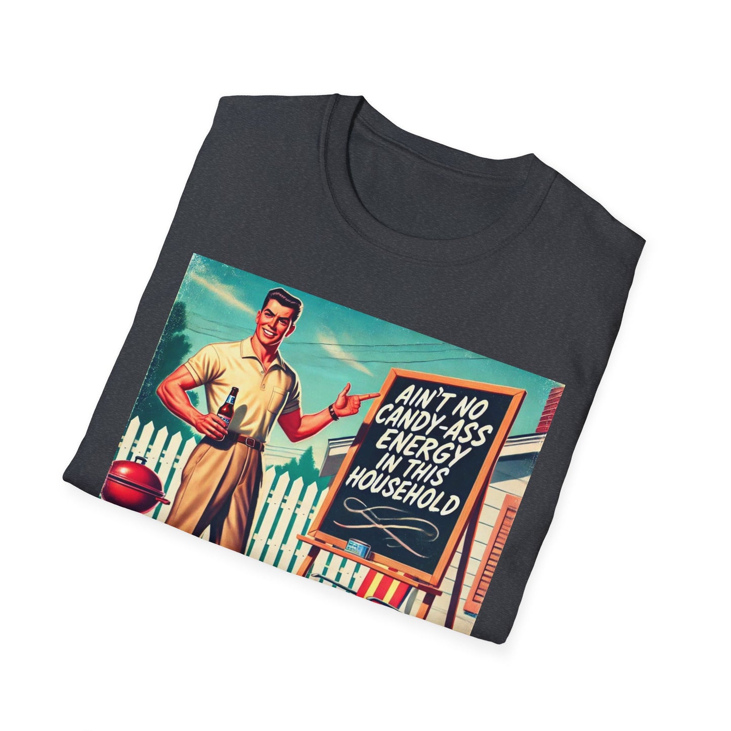 Ain't No Candy-A** Energy Shirt Offensive T Shirts For Men Guys Funny Graphic Shirt Vintage Shirt No Candy-A** Energy Rude Tee Novelty Humor