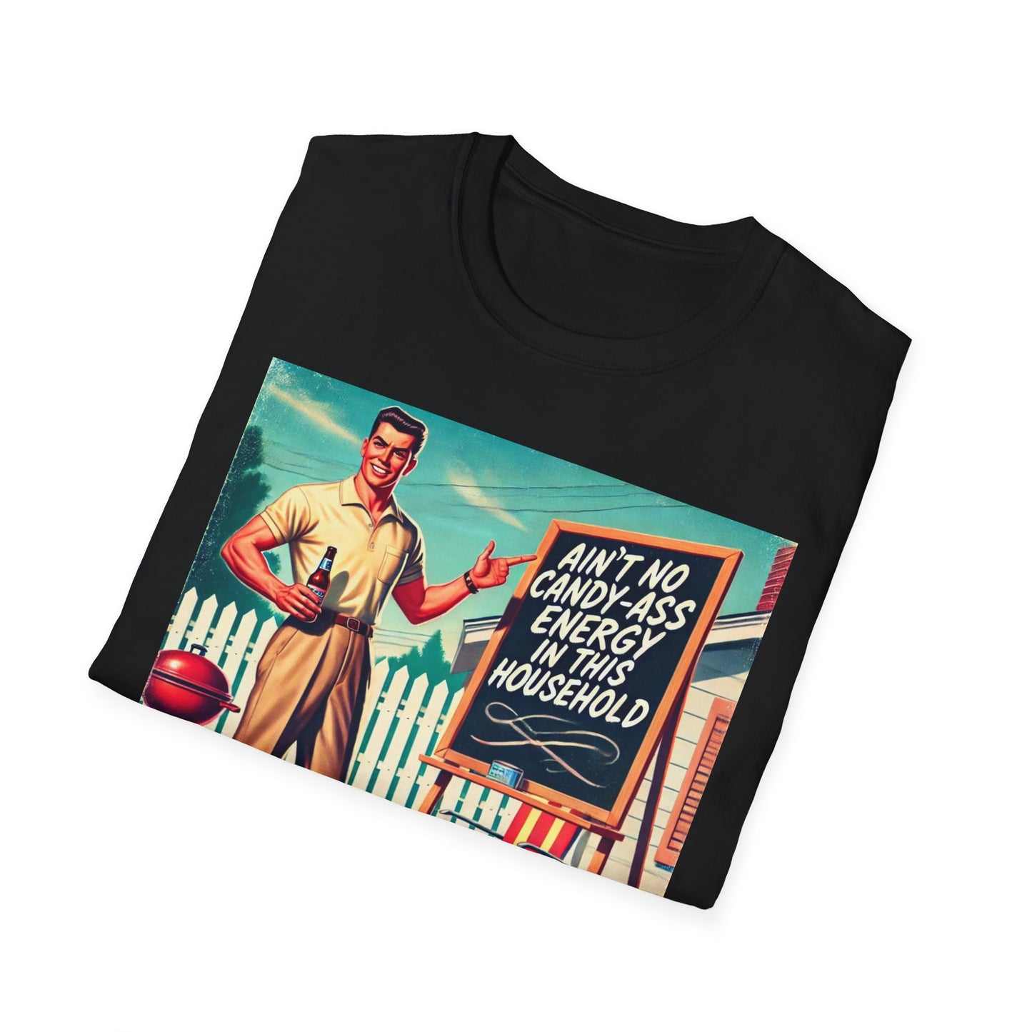 Ain't No Candy-A** Energy Shirt Offensive T Shirts For Men Guys Funny Graphic Shirt Vintage Shirt No Candy-A** Energy Rude Tee Novelty Humor
