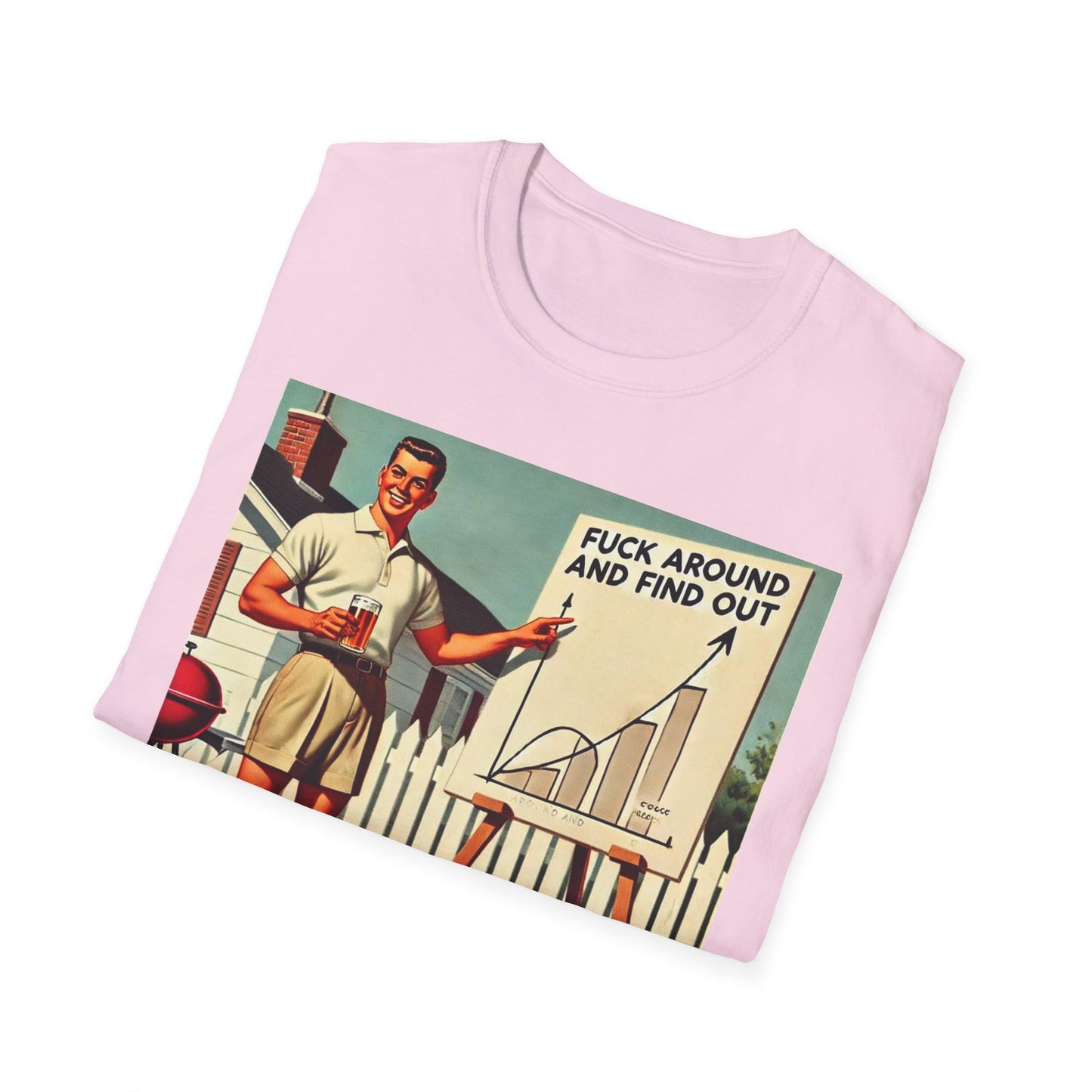 F**K Around And Find Out Shirt Offensive T Shirts For Men Guys Funny Graphic Shirt Vintage Shirt F Around Find Out Rude Tee Novelty Humor