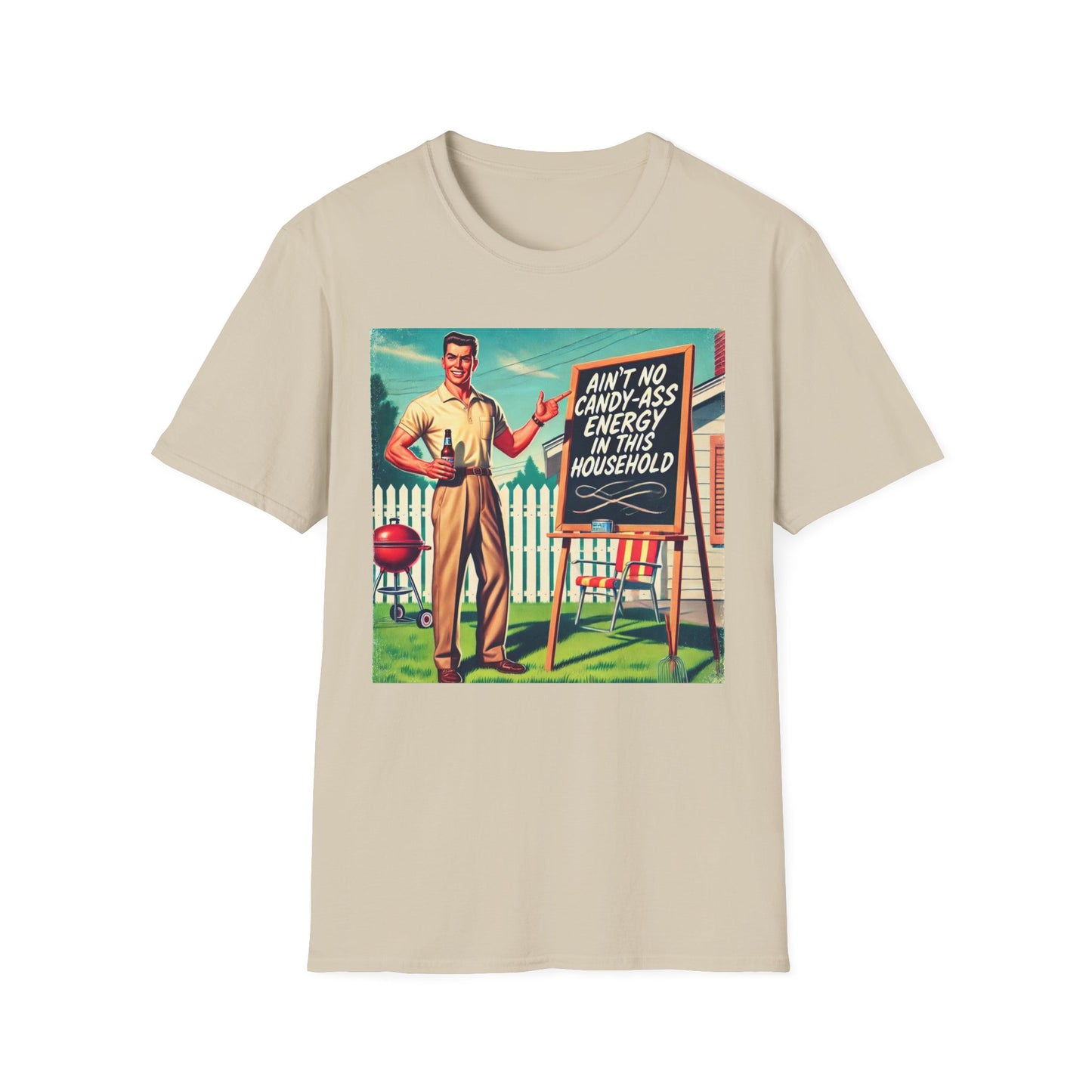 Ain't No Candy-A** Energy Shirt Offensive T Shirts For Men Guys Funny Graphic Shirt Vintage Shirt No Candy-A** Energy Rude Tee Novelty Humor