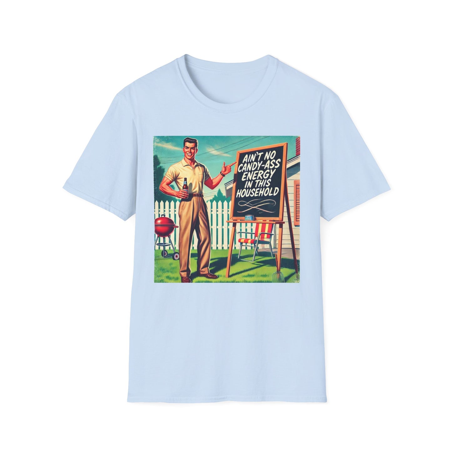 Ain't No Candy-A** Energy Shirt Offensive T Shirts For Men Guys Funny Graphic Shirt Vintage Shirt No Candy-A** Energy Rude Tee Novelty Humor